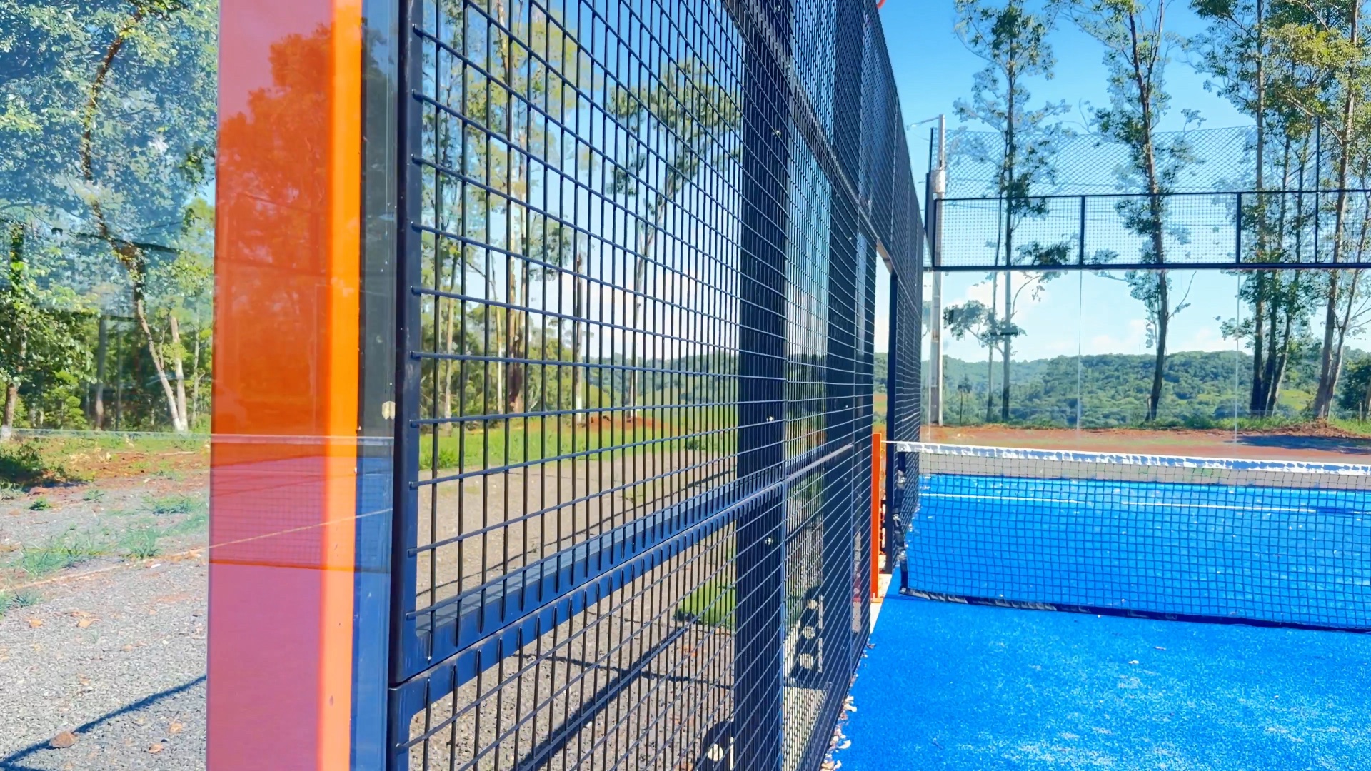 Quadra Reserva Padel · vista lateral