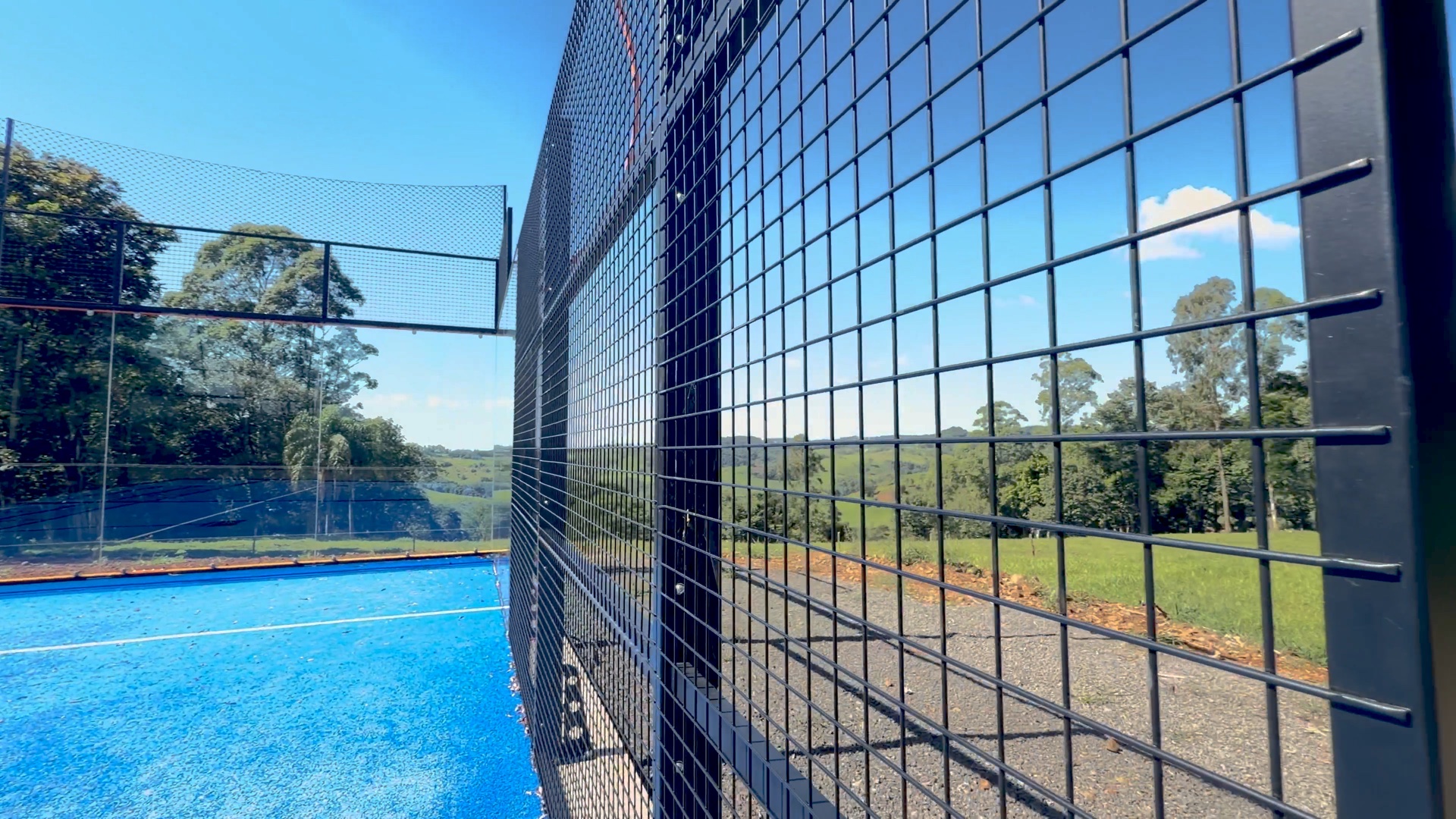 Quadra Reserva Padel · vista gradil