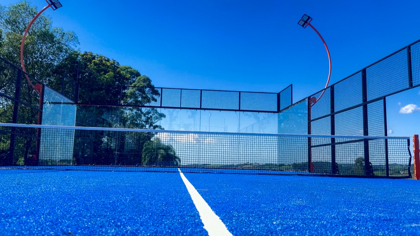 Quadra Reserva Padel · detalhe engenharia